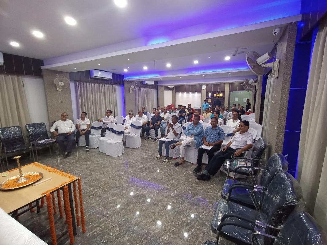 Members are keen to listen from the dais in 26th AGM, 2024